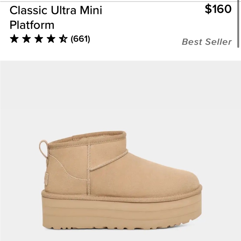 Classic Ultra Mini Platform in Mustard Seed
